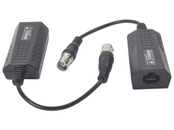 Extensor IP por Cable Coaxial Epcom TT-IP-CX, Hasta 200m de Distancia, Transmisión en Tiempo Real, Protección de Sobretensiones, Color Negro.