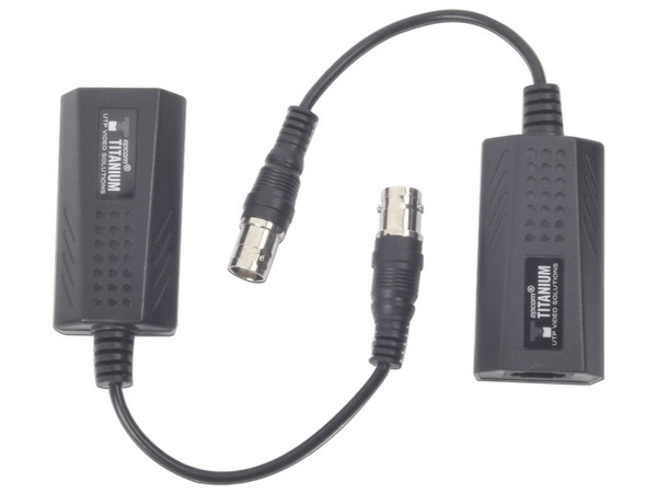 Extensor IP por Cable Coaxial Epcom TT-IP-CX, Hasta 200m de Distancia, Transmisión en Tiempo Real, Protección de Sobretensiones, Color Negro.
