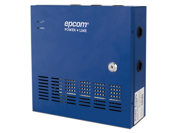 Fuente de Poder Profesional Epcom XP-16DC-20-4KV de 20 Amperes, 16 Canales, Hasta 1.25A por Salida, Ajuste de 11 a 15 VCC por Salida, Protección Contra Sobrecargas.
