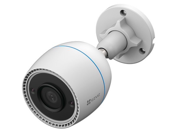Cámara IP de videovigilancia tipo bala EZVIZ C3TN  de 3MP, Lente 2.8 mm, IR hasta 30 m, IP67, Wi-Fi.