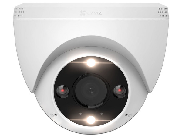 Cámara Tipo Domo EZVIZ CS-H4 de 3MP (2304 x 1296), Lente de 2.8mm, IR hasta 30m, Color Blanco.