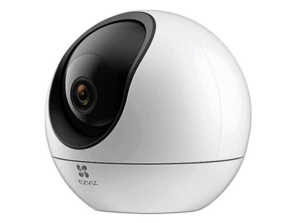 Mini cámara IP EZVIZ CS-H6 5MP, detección de humanos y mascotas, grabación en la nube, Wi-Fi.