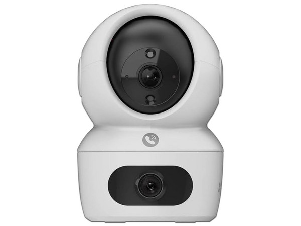 Cámara PT Tipo Domo EZVIZ CS-H7C de 4MP, Lente de 2.8mm, IR hasta 10m, Color Blanco.