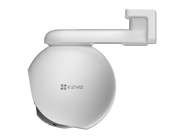 Cámara IP PTZ EZVIZ CS-H8 2K, 3 MP, Lente 2.8mm, Visión Nocturna a Color, Cobertura 360, MicroSD hasta 512GB, Wi-Fi.