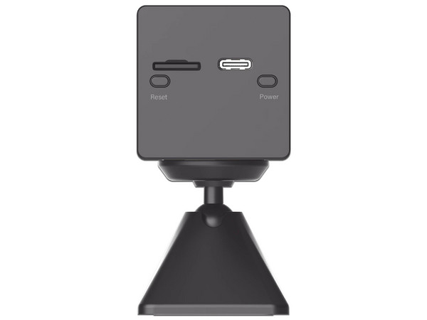 Cámara IP Mini EZVIZ CSCB2BK de 2MP (1920 x 1080), Lente de 4mm, IR de Hasta 5m, Batería de 2000mAh. Color Negro.