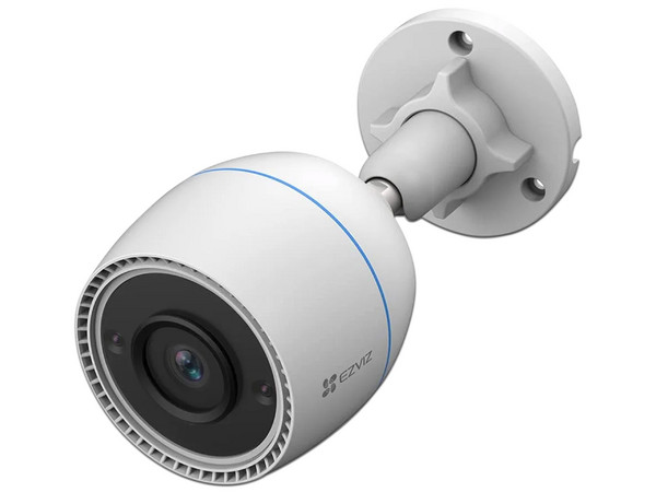 Cámara de seguridad IP Smart WiFi Bullet para exteriores EZVIZ CS-H3C 3MP, alámbrico/inalámbrico, 2304 x 1296 píxeles, visión día/noche.