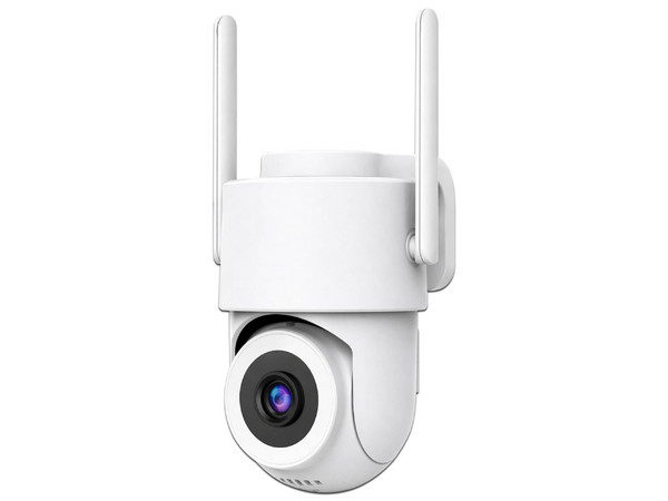 Cámara PTZ Tipo Domo Easy Tao de 2MP (1920 x 1080), Lente de 2.8mm, IR hasta 10m, Wi-Fi. Color Blanco.
