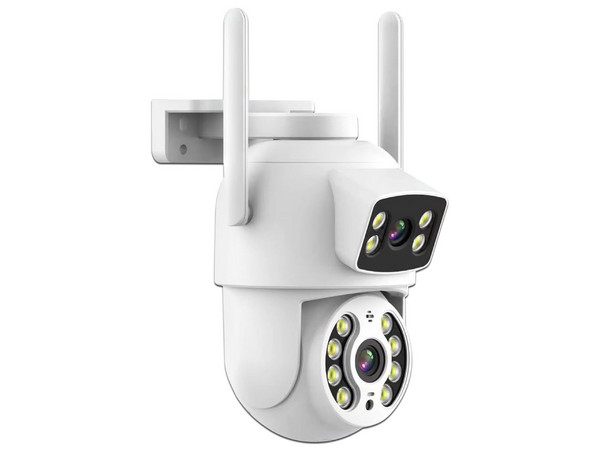 Cámara PTZ Easy Tao Q29 de 3MP (2048 x 1536), Wi-Fi, IR hasta 50m, IP66. Color Blanco.