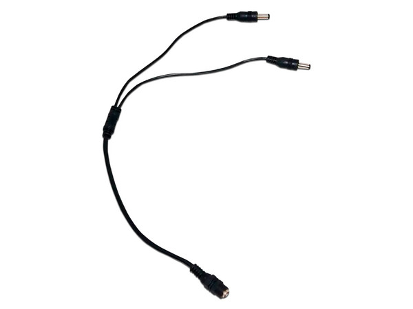 Cable distribuidor Enson ENS-DC12 de 1 a 2 canales, ideal para CCTV.