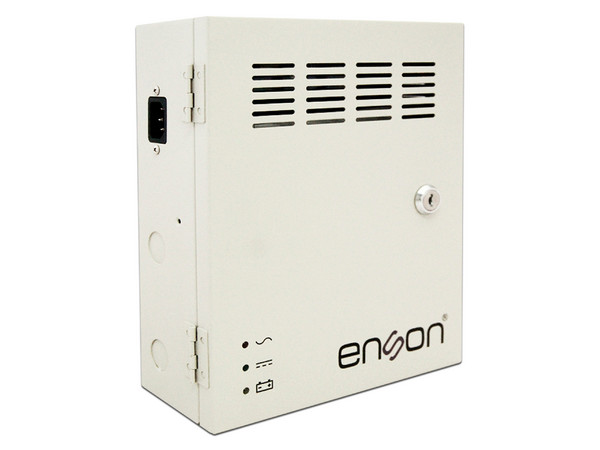 Fuente de Poder Enson PSB-1204B, 4 Salidas, 100 - 240V, Incluye Batería Enson ENS-BT412, Color Gris.