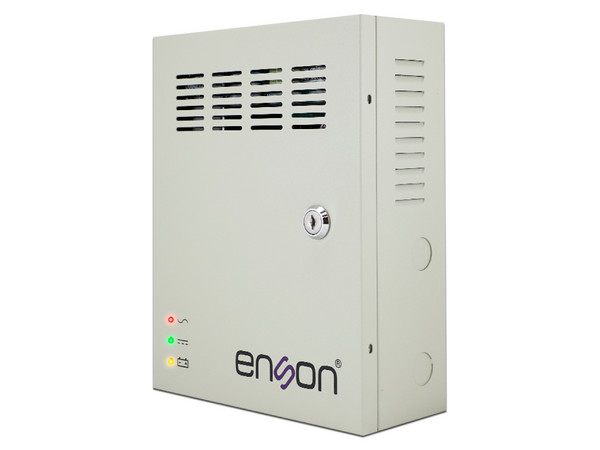 Fuente de Poder Enson PSB-1209BACKUP para 9 cámaras, 12V.