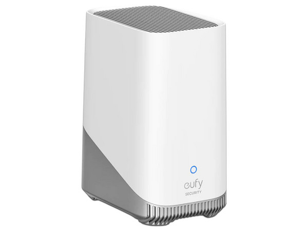 NVR Eufy HomeBase 3 T80301D1, Exclusivo para Cámaras Eufy, Memoria RAM DE 2GB, Almacenamiento de hasta 16TB, 1 Puerto 10/100/1000 Mbps Lan, Color Blanco.