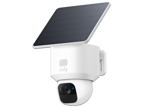 Cámara IP Eufy SoloCam E30 2K, Lente 1.6mm (2560 x 1440), Panel Solar, Wi-Fi, IP65. Color Blanco.