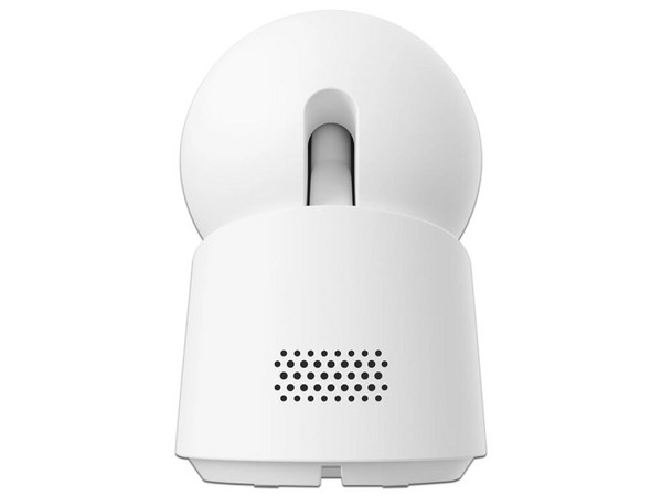 Cámara Tipo Domo PTZ Eufy E30 de 8MP (3840 x 2160), Compatible con Amazon Alexa y Google Assistant, Wi-Fi, Audio Bidireccional, Ranura MicroSD, IR hasta 10m, Uso Interior. Color Blanco.