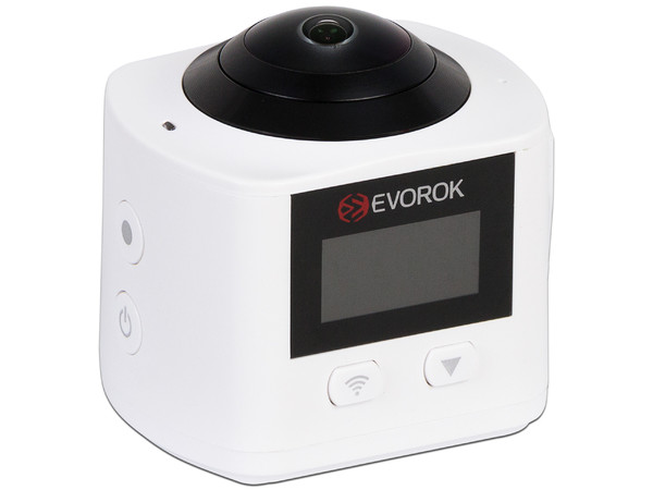 Cámara de acción Evorok Domo 360 sumergible hasta 30m de 8MP, 4K, Wi-Fi.