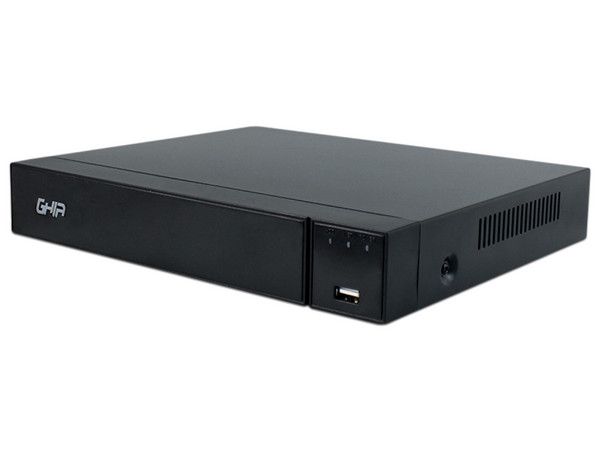DVR Pentahíbrido Ghia GDV-010 de 8 canales, soporta CVBS / AHD / TVI / CVI / IP, 1080/720p, 1 x SATA (hasta 6 TB) no incluye disco duro.