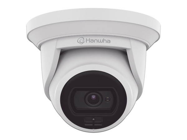 Cámara de Vigilancia tipo Domo Hanwha ANE-L7012L de 4MP (2560 x 1440), IR hasta 20m, IP67.