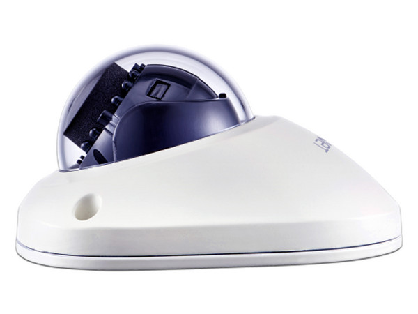 Cámara IP Tipo Domo Hanwha ANV-L6023R de 2MP, Lente de 3.6mm, IR hasta 15m, IP66, Color Blanco.