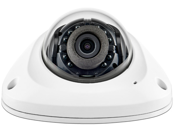 Cámara IP Tipo Domo Hanwha ANV-L6023R de 2MP, Lente de 3.6mm, IR hasta 15m, IP66, Color Blanco.
