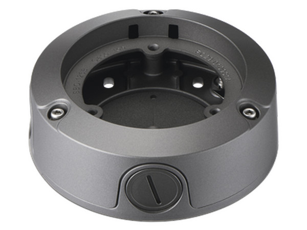 Caja de Conexiones Hanwha, Compatible con Cámaras tipo Bala Wisenet, Color Negro.