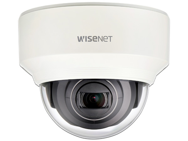 Cámara de Vigilancia Tipo Domo Hanwha XND-6080V de 2MP (1920 x 1080), H.265, H.264, IK08.