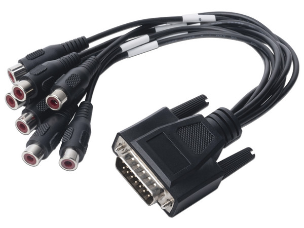 Adaptador de 7 entradas de Audio para DVRs epcom y HIKVISION.