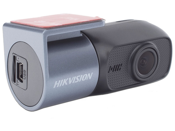 Cámara Móvil Hikvision AE-DC2018-D1(WP) de 2MP (1920 x 1080), Dash Cam, Apertura de Lente f/2.0, Ranura MicroSD, Wi-Fi, USB Tipo C. Color Gris.