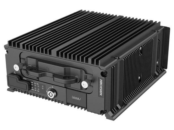 DVR Hibrido Móvil Hikvision AE-MH0408(RJ45) de 4 Canales Turbo + 8 Canales IP de hasta 2MP (1080p), Wi-Fi, GPS, Soporte para SSD/HDD 2.5