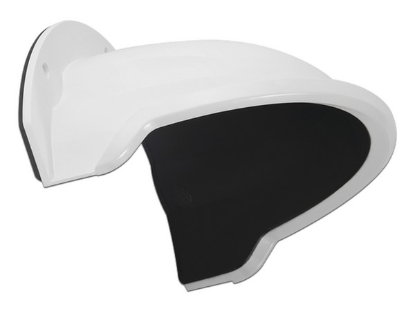 Protector de Lluvia Hikvision DS-1250ZJ para Cámaras tipo Domo IP DS-2CD21X3G1 y DS-2CD21X3G2. Color Blanco.