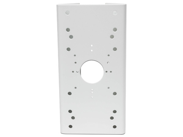 Montaje de Poste Hikvision DS-1275ZJ para cámaras de vigilancia.