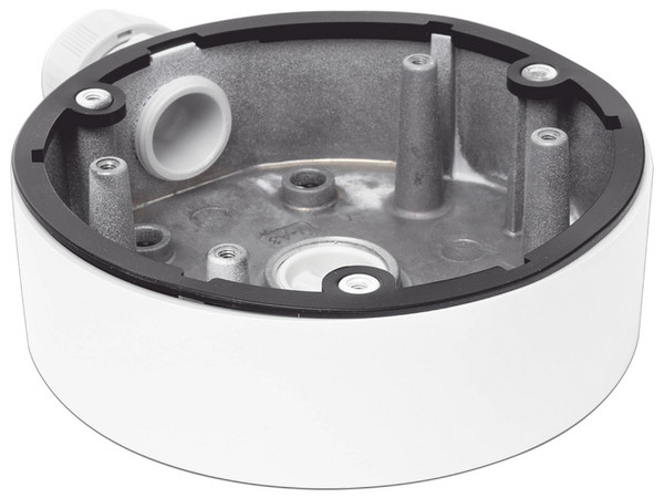 Caja de conexiones HIKVISION DS-1280ZJ-DM21 para Cámaras Tipo Domo, IP66. Color Blanco