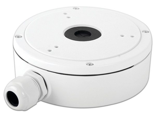 Caja de Conexiones para Cámaras tipo Domo Hikvision. Color Blanco.