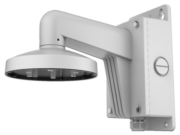 Montaje de pared Hikvision DS-1473ZJ-155B para Cámaras tipo domo. Color Blanco