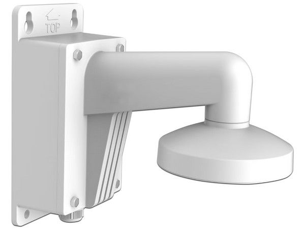 Montaje de pared Hikvision DS-1473ZJ-155B para Cámaras tipo domo. Color Blanco