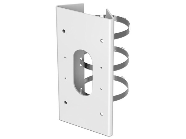 Montaje para Poste Hikvision DS-1475ZJ-SUS, Compatible con Cámaras Domo / Bala DS-2CD27XX/DS-2CD26XX.