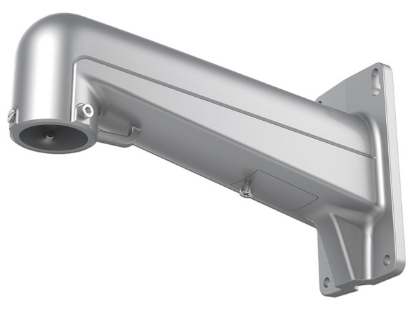 Montaje Hikvision de pared para Cámaras domo PTZ Hikvision. Color Plata