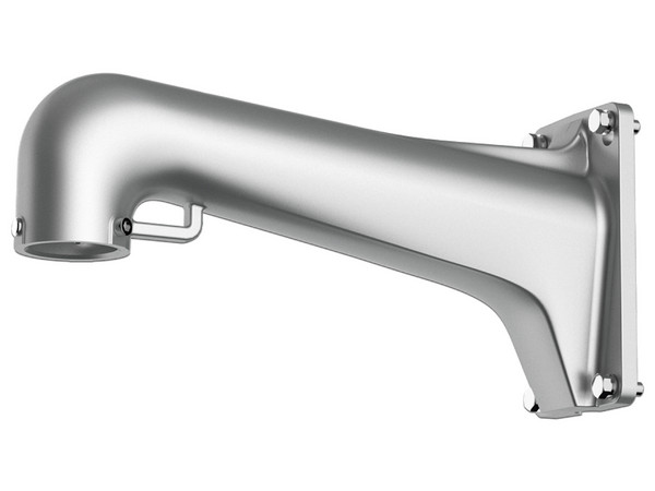 Montaje Vertical de Pared Hikvision DS-1603ZJ-P para Cámaras de Seguridad. Color Plateado