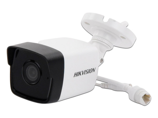 Cámara IP de vigilancia Hikvision DS-2CD1023G0-IUF, tipo bala de 2MP, 1920 x 1080p, IR hasta 30m, Lector MicroSD, IP67, PoE.