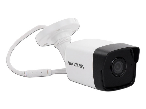 Cámara IP de vigilancia Hikvision DS-2CD1023G0-IUF, tipo bala de 2MP, 1920 x 1080p, IR hasta 30m, Lector MicroSD, IP67, PoE.