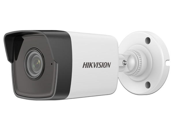 Cámara de Vigilancia IP Tipo Bala Hikvision DS-2CD1043G0-I(C) de 4MP (2560 x 1440), Lente 2.8 mm, IR Hasta 30m, Color Blanco.