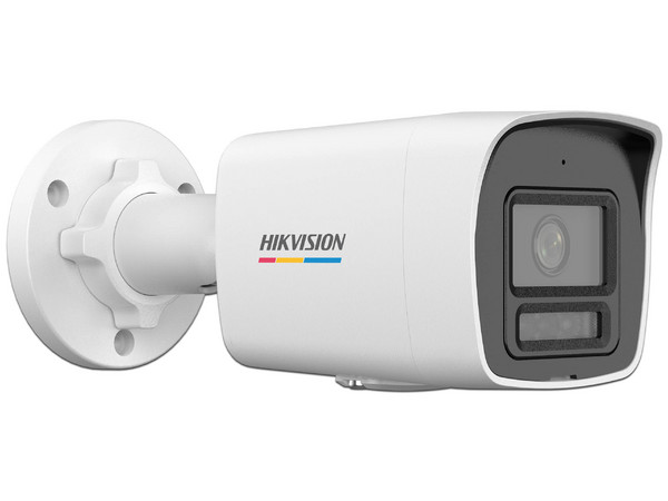 Cámara IP Tipo Bala HiLook DS-2CD1047G3-LIUF de 4 MP (2560 x 1440), Lente 2.8mm, IR de Hasta 20m, IP67, Ranura MicroSD. Color Blanco.