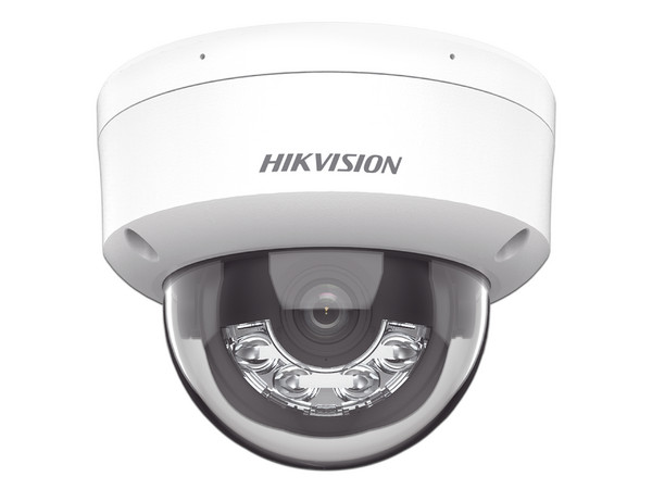 Cámara de vigilancia IP Tipo Domo Hikvision DS-2CD1123G2-LIU(F), 2MP, 1920 x 1080, IR de hasta 30m, IP67, PoE.