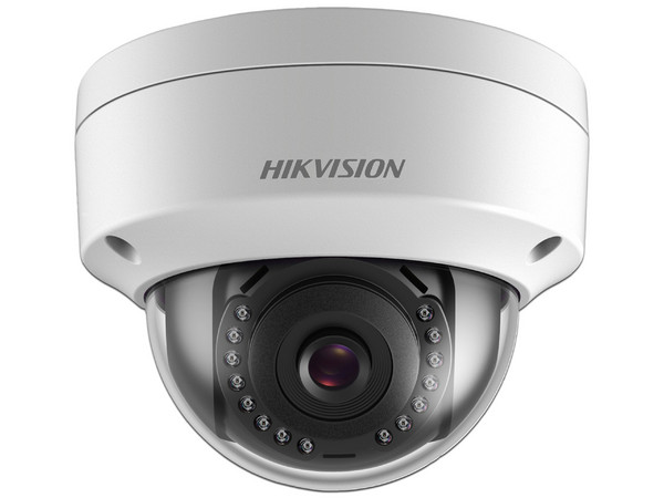 Cámara de vigilancia tipo domo Hikvisión, lente de 2.8mm, IP67 IR 30m. Color Blanco.
