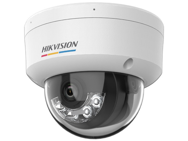 Cámara IP Tipo Domo Hikvision DS-2CD1167G3-LIUF de 6MP (3200 x 1800), Lente de 2.8mm, IR hasta 30m, Micrófono integrado. Color Blanco.