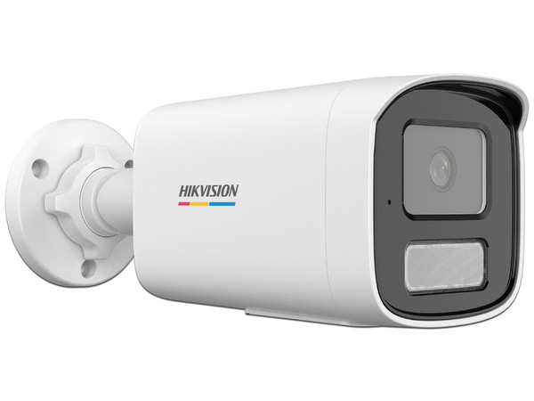 Cámara IP Tipo Bala Hikvision DS-2CD1T47G3-LIUF de 4MP (2560 x 1440), Lente de 4mm, IR hasta 50m, IP67. Color Negro.