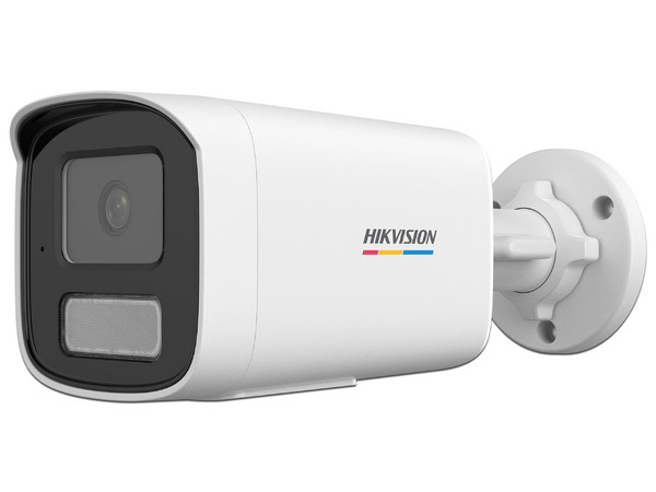 Cámara IP Tipo Bala Hikvision DS-2CD1T47G3-LIUF de 4MP (2560 x 1440), Lente de 4mm, IR hasta 50m, IP67. Color Negro.