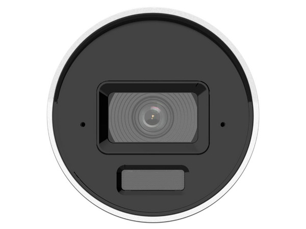 Cámara IP Tipo Bala Hikvision DS-2CD2083G2-LI2U de 8MP (3840 x 2160), Lente de 2.8mm, IR hasta 40m, IP67, Color Blanco.