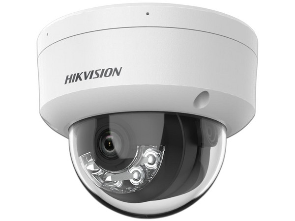 NA Camara Tipo Domo IP HIKVISION de 2 MP, Lente 2.8 mm, IR de 30 mts, IP67, Micro SD, 2 Micrófonos Integrados, PoE