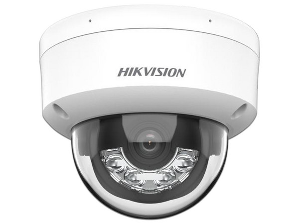 NA Camara Tipo Domo IP HIKVISION de 2 MP, Lente 2.8 mm, IR de 30 mts, IP67, Micro SD, 2 Micrófonos Integrados, PoE