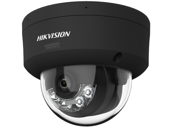 Cámara IP Tipo Domo Hikvision DS-2CD2147G3-LIS2UY(BLACK) de 4MP (2688 x 1520), Lente de 2.8mm, IR hasta 30m, IP67. Color Negro.